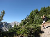 Salita al Laghetto di Pietra Quadra (2100 m. circa ) e al nuovo Rifugio Tre Pizzi-Pietra Quadra (2012 m) - FOTOGALLERY